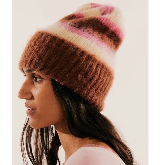 Free People The Groove Stripe Beanie - Picture 1 of 4